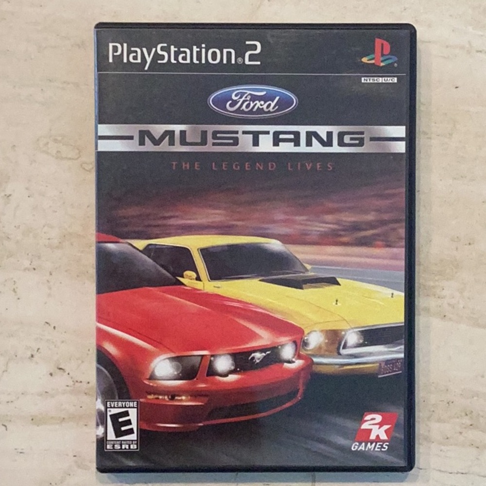 Ford Mustang The Legend Lives PlayStation 2 Game  PS2 CIB Tested